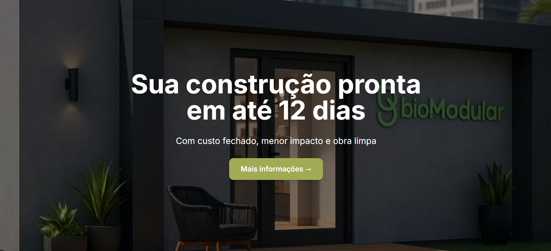 Por que a BioModular precisava de um site em três dias (e como fizemos isso)