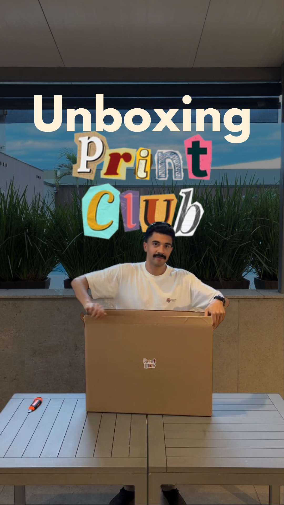 O começo da parceria Solvit × PrintClub